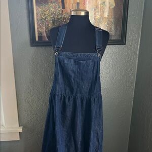 Bloomchic Denim Overall Dress Size 18